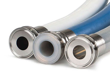 Smooth Bore PTFE Hose with Rubber Cover